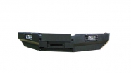 Передний бампер с площадкой лебедки OJ 002.18 - Тагаз (с нишами под фары с решетками)