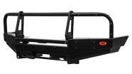 Передний бампер с площадкой лебедки и нишами под ПТФ OJ 02.208.01 - Toyota Land Cruiser 105